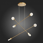 Люстра ST-Luce Montecelio SL6104.203.06 цвет плафона/подвески Прозрачный, цвет арматуры Золото-4