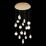 Люстра ST-Luce Montecelio SL6104.203.16 цвет плафона/подвески Прозрачный, цвет арматуры Золото-2