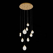 Люстра ST-Luce Montecel1o SL6104.203.09 цвет плафона/подвески Прозрачный, цвет арматуры Золото-2