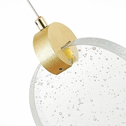 Люстра ST-Luce Montecel1o SL6104.203.09 цвет плафона/подвески Прозрачный, цвет арматуры Золото-4