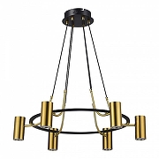 Люстра ST-Luce Tal1a SL1215.403.06 цвет плафона/подвески Латунь, цвет арматуры Латунь, Черный