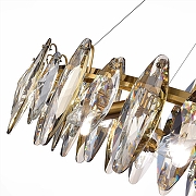 Люстра ST-Luce Ancona SL1227.303.12 цвет плафона/подвески Прозрачный, цвет арматуры Латунь-5