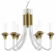 Люстра ST-Luce Vetrano SL1241.203.06 цвет плафона/подвески Белый, цвет арматуры Золото
