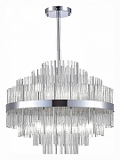 Люстра на штанге ST-Luce Rens SL1634.103.09 цвет плафона/подвески Прозрачный, цвет арматуры Хром-1
