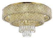 Люстра ST-Luce Sel1ne SL1637.302.16 цвет плафона/подвески Прозрачный, Оранжевый, цвет арматуры Латунь-1