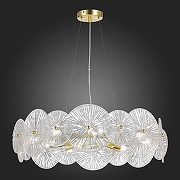 Люстра ST-Luce Flero SL1657.203.08 цвет плафона/подвески Прозрачный, цвет арматуры Золото-4