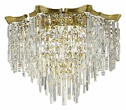 Люстра ST-Luce Ofel1a SL1659.302.07 цвет плафона/подвески Прозрачный, цвет арматуры Латунь-1