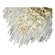 Люстра ST-Luce Ofel1a SL1659.302.07 цвет плафона/подвески Прозрачный, цвет арматуры Латунь-2