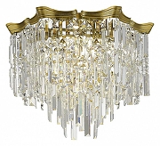 Люстра ST-Luce Ofel1a SL1659.302.10 цвет плафона/подвески Прозрачный, цвет арматуры Латунь-1