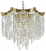 Люстра ST-Luce Ofel1a SL1659.303.07 цвет плафона/подвески Прозрачный, цвет арматуры Латунь