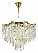 Люстра ST-Luce Ofel1a SL1659.303.10 цвет плафона/подвески Прозрачный, цвет арматуры Латунь-1