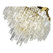 Люстра ST-Luce Ofel1a SL1659.303.10 цвет плафона/подвески Прозрачный, цвет арматуры Латунь-3