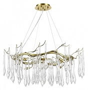 Люстра ST-Luce Teardrops SL1660.203.10 цвет плафона/подвески Прозрачный, цвет арматуры Бежевый-2