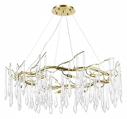 Люстра ST-Luce Teardrops SL1660.203.12 цвет плафона/подвески Прозрачный, цвет арматуры Бежевый-2