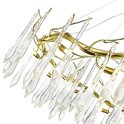 Люстра ST-Luce Teardrops SL1660.203.12 цвет плафона/подвески Прозрачный, цвет арматуры Бежевый-3