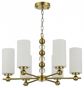 Люстра ST-Luce AURORA SL2003.303.06 цвет плафона/подвески Белый, цвет арматуры Латунь-2