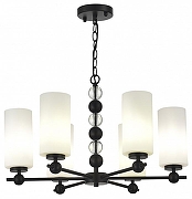 Люстра ST-Luce AURORA SL2003.403.06 цвет плафона/подвески Белый, цвет арматуры Черный-1