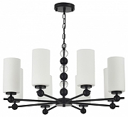 Люстра ST-Luce AURORA SL2003.403.08 цвет плафона/подвески Белый, цвет арматуры Черный-2
