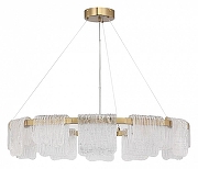 Люстра ST-Luce VO1LE SL6021.203.66 цвет плафона/подвески Прозрачный, цвет арматуры Золото-1