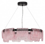 Люстра ST-Luce VO1LE SL6021.403.54 цвет плафона/подвески Розовый, цвет арматуры Черный-1