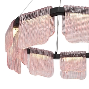 Люстра ST-Luce VO1LE SL6021.403.54 цвет плафона/подвески Розовый, цвет арматуры Черный-4