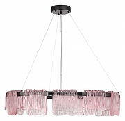 Люстра ST-Luce VO1LE SL6021.403.66 цвет плафона/подвески Розовый, цвет арматуры Черный-1