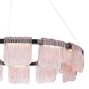 Люстра ST-Luce VO1LE SL6021.403.66 цвет плафона/подвески Розовый, цвет арматуры Черный-4