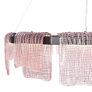 Люстра ST-Luce VO1LE SL6021.403.66 цвет плафона/подвески Розовый, цвет арматуры Черный-5