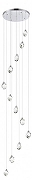 Люстра ST-Luce Cascato SL6114.103.12 цвет плафона/подвески Прозрачный, цвет арматуры Хром