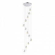 Люстра ST-Luce Cascato SL6114.103.12 цвет плафона/подвески Прозрачный, цвет арматуры Хром-1