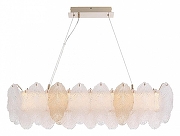 Люстра ST-Luce L1GHTSOME SL6135.233.01 цвет плафона/подвески Прозрачный, Оранжевый, цвет арматуры Золото-1