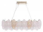 Люстра ST-Luce L1GHTSOME SL6135.233.01 цвет плафона/подвески Прозрачный, Оранжевый, цвет арматуры Золото-2