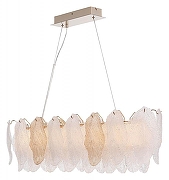 Люстра ST-Luce L1GHTSOME SL6135.233.01 цвет плафона/подвески Прозрачный, Оранжевый, цвет арматуры Золото-3