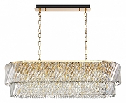 Люстра ST-Luce R1TZ SL6138.303.14 цвет плафона/подвески Прозрачный, цвет арматуры Латунь-1