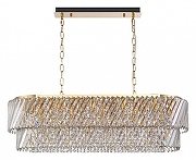 Люстра ST-Luce R1TZ SL6138.303.14 цвет плафона/подвески Прозрачный, цвет арматуры Латунь-2