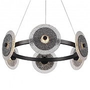 Люстра ST-Luce ALUMNO SL6142.433.01 цвет плафона/подвески Светло-серый, цвет арматуры Черный