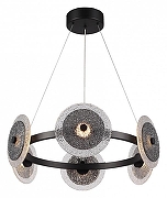 Люстра ST-Luce ALUMNO SL6142.433.01 цвет плафона/подвески Светло-серый, цвет арматуры Черный-1