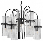 Люстра ST-Luce TASSE SL6145.403.09 цвет плафона/подвески Прозрачный, цвет арматуры Черный