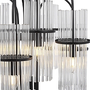 Люстра ST-Luce TASSE SL6145.403.09 цвет плафона/подвески Прозрачный, цвет арматуры Черный-4