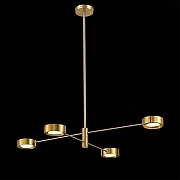 Люстра на штанге ST-Luce V1co SL6504.302.04 цвет плафона/подвески Латунь, цвет арматуры Латунь-2