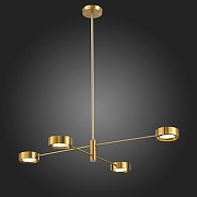 Люстра на штанге ST-Luce V1co SL6504.302.04 цвет плафона/подвески Латунь, цвет арматуры Латунь-3