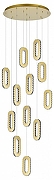 Люстра ST-Luce Allungo SL6506.203.12 цвет плафона/подвески Золото, цвет арматуры Золото