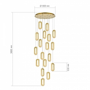 Люстра ST-Luce Allungo SL6506.203.18 цвет плафона/подвески Золото, цвет арматуры Золото-3