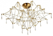 Люстра ST-Luce Gravetta SL6601.202.78 цвет плафона/подвески Прозрачный, цвет арматуры Золото-1