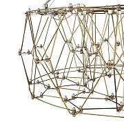 Люстра ST-Luce Gravetta SL6602.203.48 цвет плафона/подвески Прозрачный, цвет арматуры Золото-4