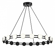 Люстра ST-Luce MONRO SL6610.403.20 цвет плафона/подвески Белый, цвет арматуры Черный-1