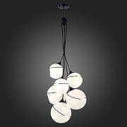 Люстра EVOLUCE Satturo SLE103143-06 цвет черный-3