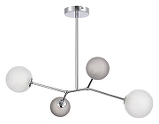 Люстра на штанге EVOLUCE Malte SLE1107-103-04 цвет хром