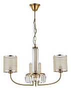 Люстра EVOLUCE Ellisse SLE1119-303-03 цвет латунь-1