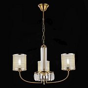 Люстра EVOLUCE Ellisse SLE1119-303-03 цвет латунь-3